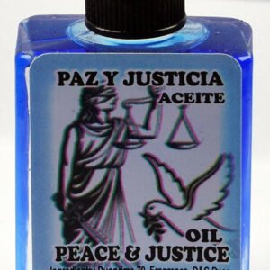 BRYBRADAN Peace and Justice Oil / Paz Y Justicia Aceite - ½ FL.OZ. (14.7 ML)