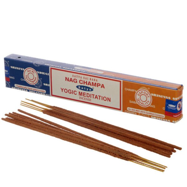 Home Fragrance~12 pack of Satya Incense Sticks - Nag Champa & Yogic Meditation