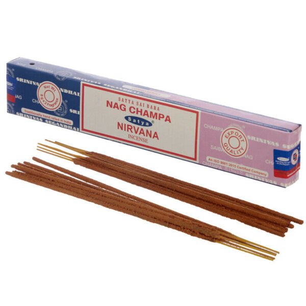 Home Fragrance~SATYA Sai BaBa Nag Champa & Nirvana Incense Sticks 12 x 14 sticks