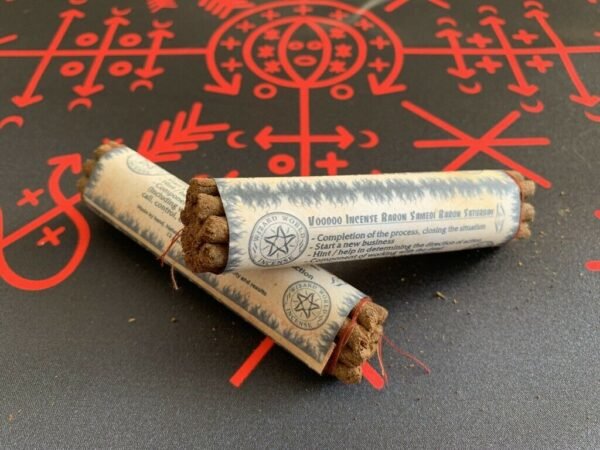 MagicunTarot Cloth~Voodoo Incense Baron Samedi Baron Saturday 6- V