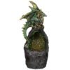 Collectable design~Crystal Cavern LED Dark Legends Dragon Figurine Ornament