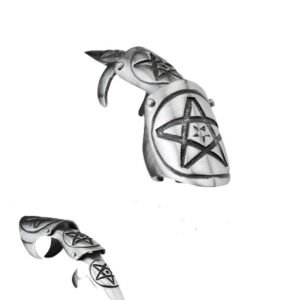 s-l1600_06d8860e-bf90-4e9a-b798-cd23fb17a820 Claws - PENTAGRAM STAR - Pewter Fashion Jewellery Finger Claw
