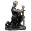 Home Decor~Collectable Dark Knight Kneeling Figurine Fantasy Ornament