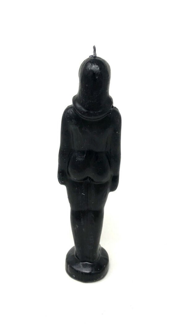 Magic Candle~Black Woman Female Image Candela De Mujer Figurine Spell Candle Wicca Hoodoo