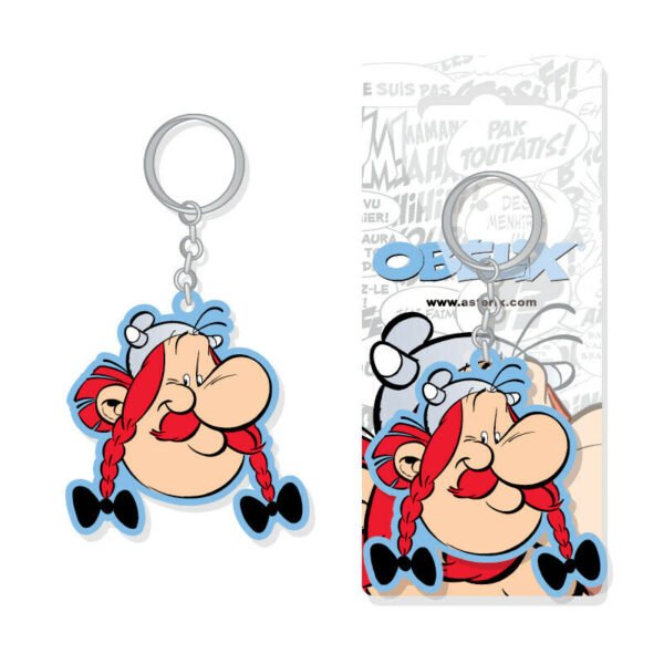 Collectable design~Obelix PVC Asterix Keyring