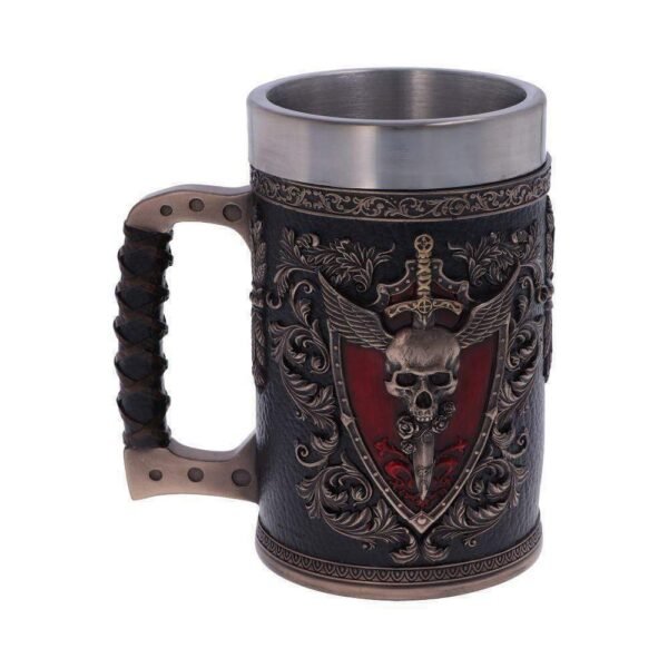 Magicun Giftware~Et Alas Mortis Tankard 16cm Skull Tankard