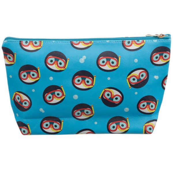 Collectable Design~Large PVC Make Up Toiletry Wash Bag - Cutiemals Penguin