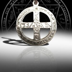 Magicun Talisman~Unique Sterling Silver Cross Talisman of Protection