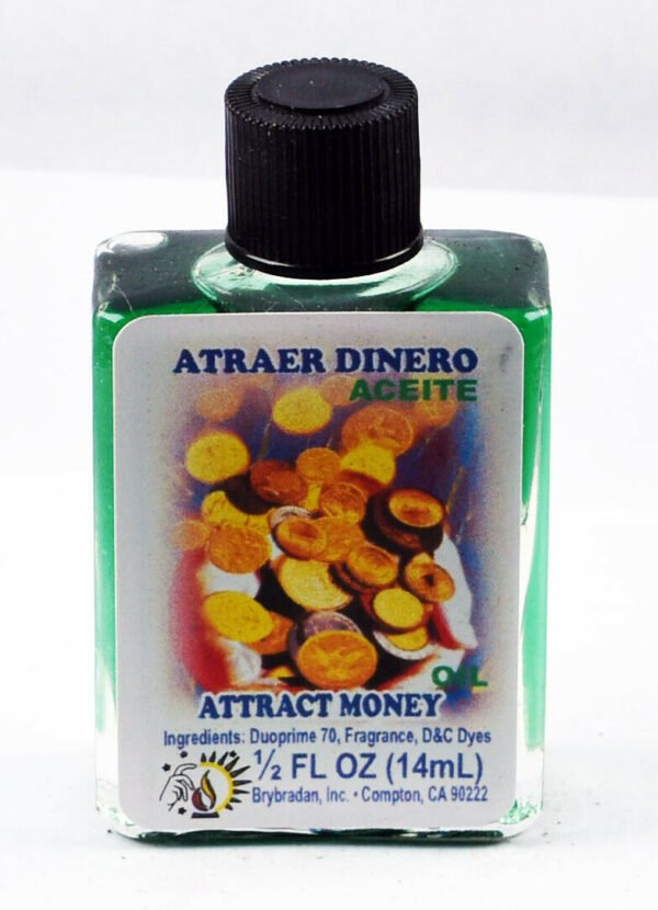 【Magic Oil】BRYBRADAN Attract Money Oil / Atraer Dinero Aciete - ½fl.oz. /14.7ml