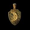 Magic Talisman~Sun and Moon or Amulet of Protection relations Gold plated