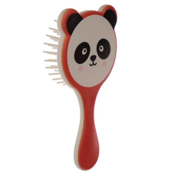 Collectable Design~Fun Cutiemals Hair Brush Bear Tiger Panda