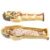 Home Decor~Gold Egyptian Tutankhamen Sarcophagus Trinket Box with Mummy Collectable Item