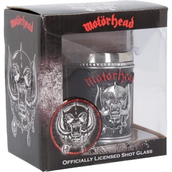Magicun Giftware~Motorhead Shot Glass 7cm Band Merch Shotglass