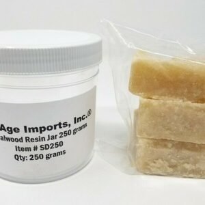 Home Fragrances ~NEW Sandalwood Resin 250 grams Jar Resin Incense Sandal