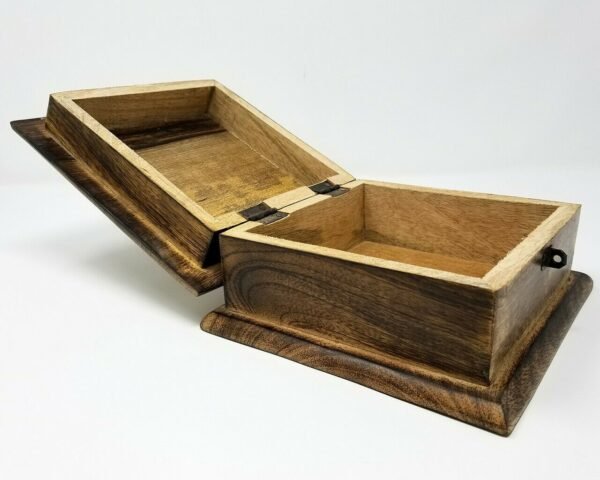 Wicca & Paganism~NEW Elephant Tree Wooden Carved Box, 4 x 6", Hand Carved, Brand New