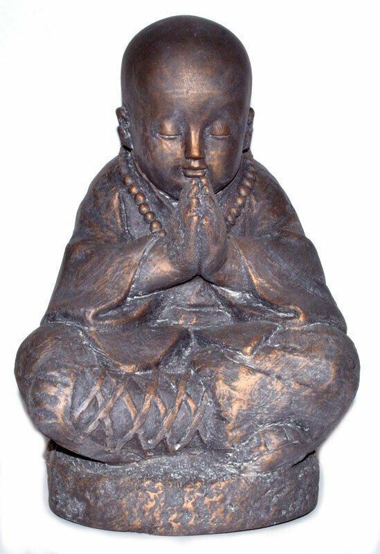 Witchcraft~PRAYING MONK STATUE - 12-1/2 Inches Tall LIMITED QUANTITY