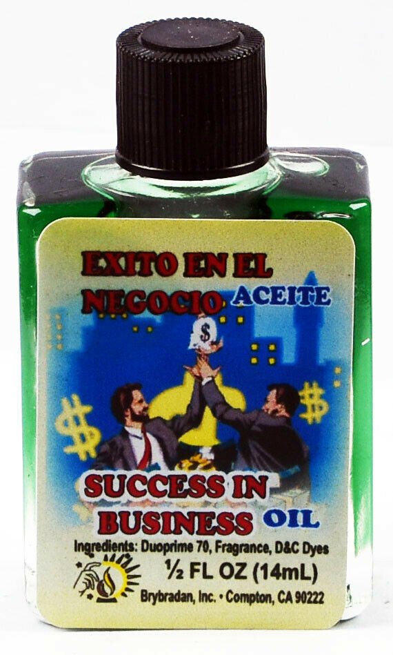 BRYBRADAN Success in Business Oil / Exito en el Negocio Aceite - ½OZ./14.7 ML