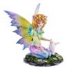 Fairy Collection~Cat Fairy and White Kitty With Wings Figurine 5.5" High Statue Resin New!