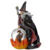 Collectable design~Spirit of the Sorcerer - Fire Dragon Wizard Snow Globe Waterball Ornament