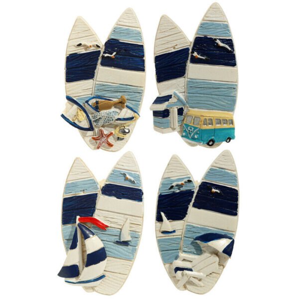 Collectable design~Collectable Seaside Souvenir - Surfboards Fridge Magnets