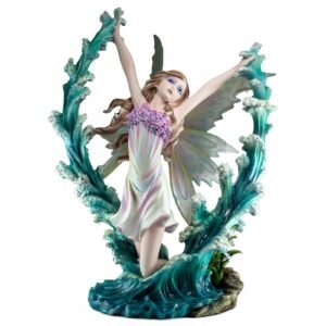 Fairy Collection~Large Water Fairy Figurine 15" High Detailed Resin New In Box