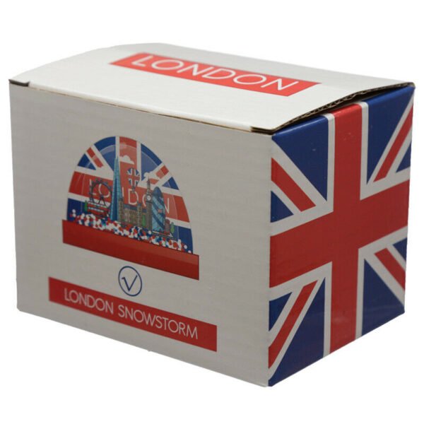 Collectable design~Collectable Snow Storm London Union Jack Waterball Glitter Shaker Ornament Gift