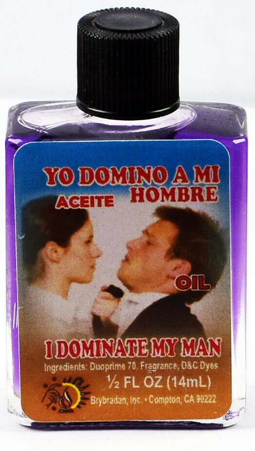 【Magic Oil】BRYBRADAN I Dominate My Man Oil / Yo Domino A Mi Aciete - ½fl.oz./14.7ml