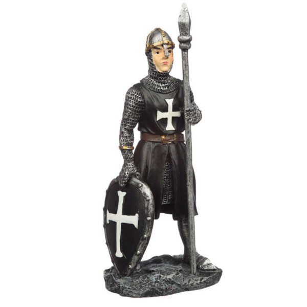 Home Decor~Collectable Dark Knight with Sword Figurine Medieval Fantasy Ornament x 1