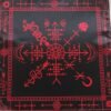 MagicunTarot Cloth~Ritual Tablecloth Rites Voodoo Black Version