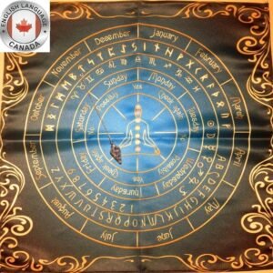 MagicunTarot Cloth~Unique Altar Cloth for pendulum wicca witch CA