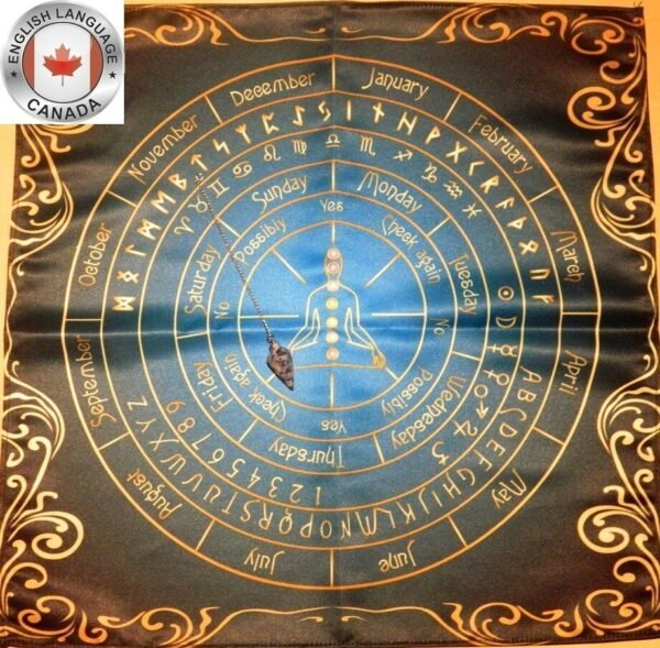 MagicunTarot Cloth~Unique Altar Cloth for pendulum wicca witch CA