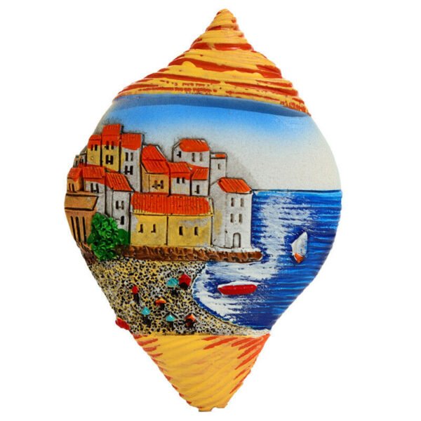 Collectable design~Collectable Seaside Souvenir Conch Sea Shell Magnet