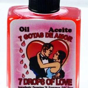 【Magic Oil】BRYBRADAN 7 Drops of Love Oil / 7 Gotas de Amor Aceite - ½ FL.OZ. (14.7 ML)