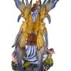 Fairy Collection~Leaf Fairy With Mushrooms Figurine 6"H Highly Detailed Resin New In Box!