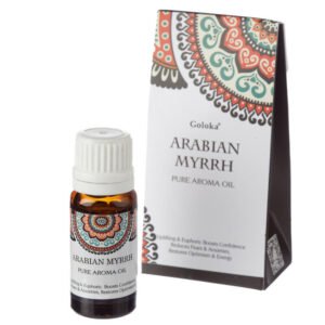 Home Fragrance~Arabian Myrrh Fragrance Oil - Goloka 10ml - Pure Aroma Oil