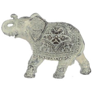 s-l1600_139a3f39-ef6a-49c3-83be-402064a24dca Home Decor~Decorative Thai Brushed White Small Elephant