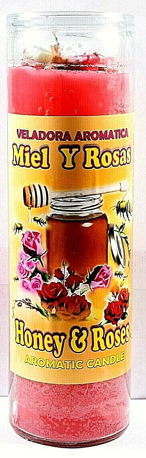 CANDLE COCKTAIL AROMATIC HONEY & ROSES - MIEL Y ROSAS
