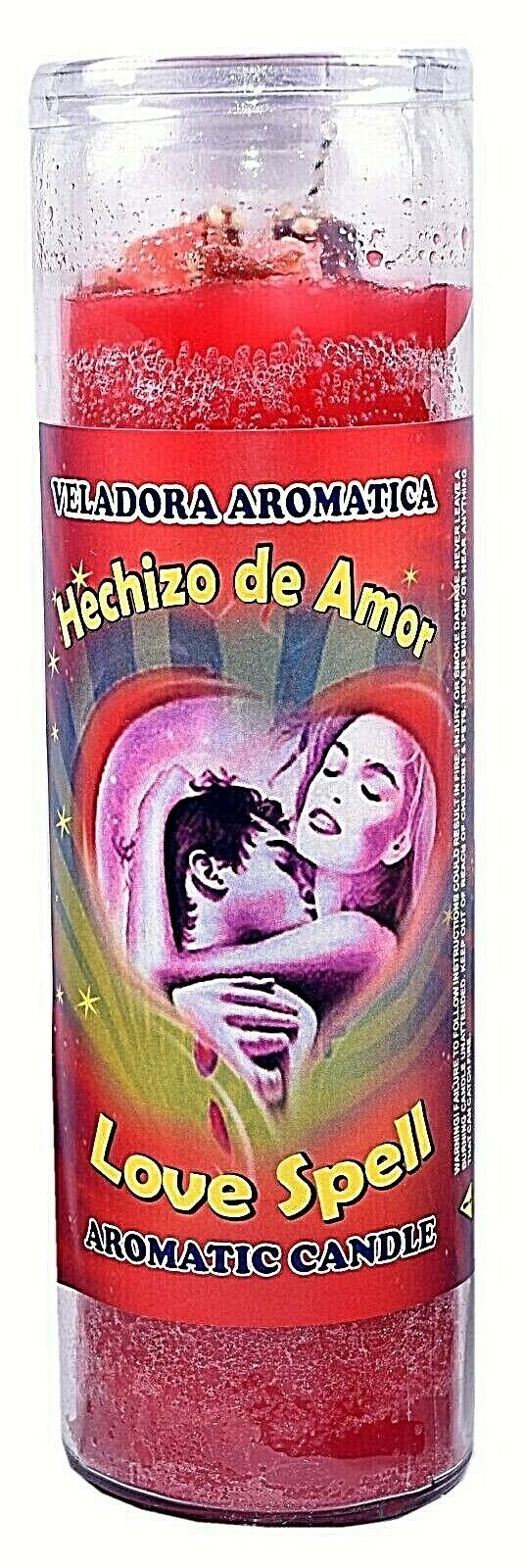 CANDLE COCKTAIL AROMATIC LOVE SPELL- HECHIZO DE AMOR