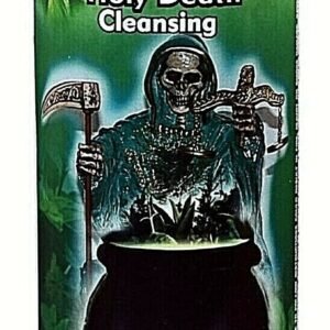 CANDLE COCKTAIL AROMATIC VELA HOLY DEATH CLEANSING- SANTA MUERTE LIMPIAS