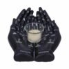 Palmist's Guide - Black T-Light Holder
