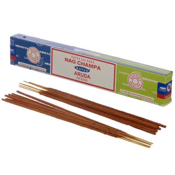 Home Fragrance~SATYA Sai BaBa Nag Champa & Aruda Incense Sticks 12 x 14 sticks