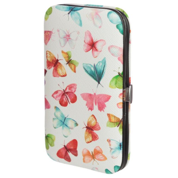 Collectable Design~Botanical Pick of the Bunch Manicure Set Pedicure Cutters File Tool Kit