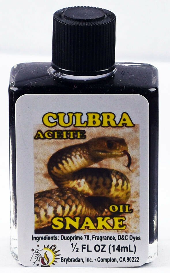 BRYBRADAN Snake Oil / Culbra Aceite - ½ FL.OZ. (14.7 ML)