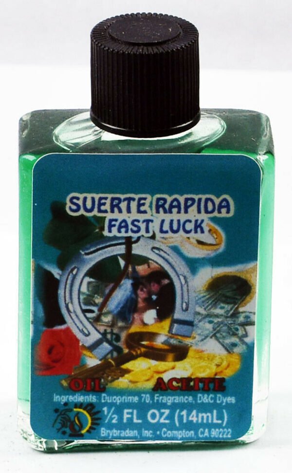 【Magic Oil】BRYBRADAN Fast Luck Oil / Suerte Rapida Aciete - ½fl.oz. /14.7ml