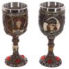 Home Decor~Pirate Design Decorative Goblet Chalice Cup Fantasy Ornament x 1