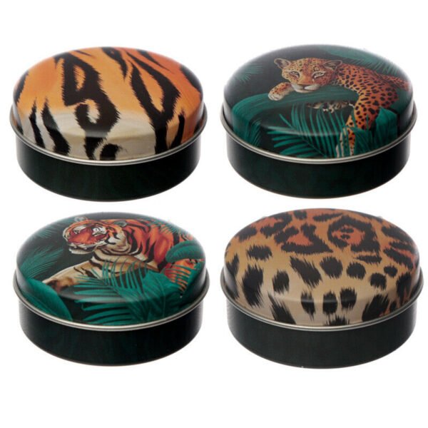 Collectable Design~Lip Balm in a Tin - Spots and Stripes Animal Print Design