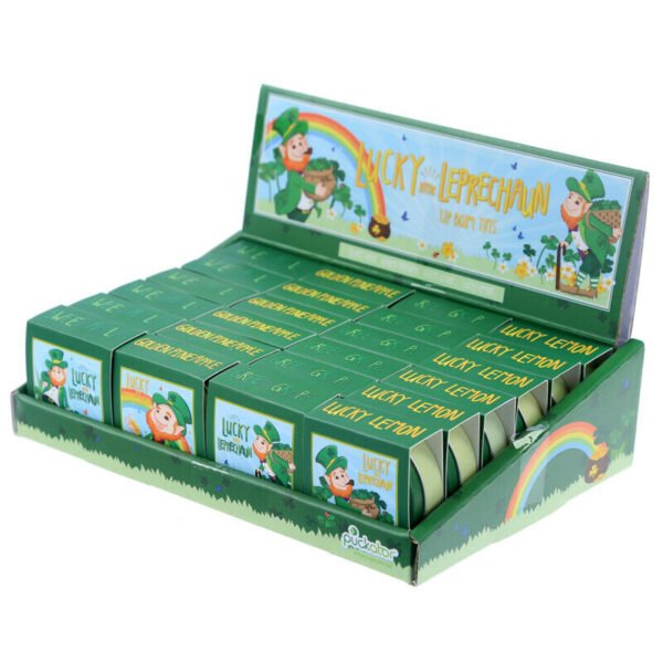 Collectable Design~Funky Lip Balm in a Tin Lucky Leprechaun