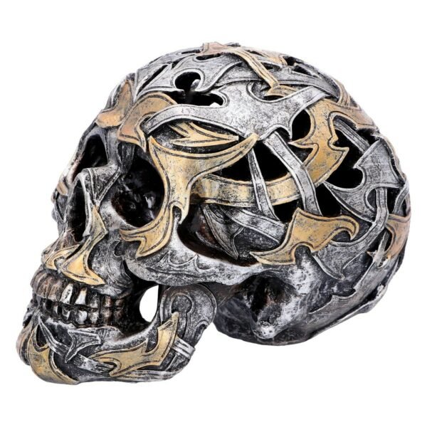 Magicun Giftware~Nemesis Iron Skull Figurine Oriental Tribal Traditions Ornament Small or Large