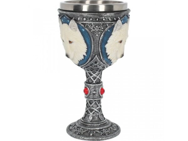 Magicun Giftware~Ghost Wolf Gothic Goblet Wine Glass Cup Fantasy Tableware Decor Gift