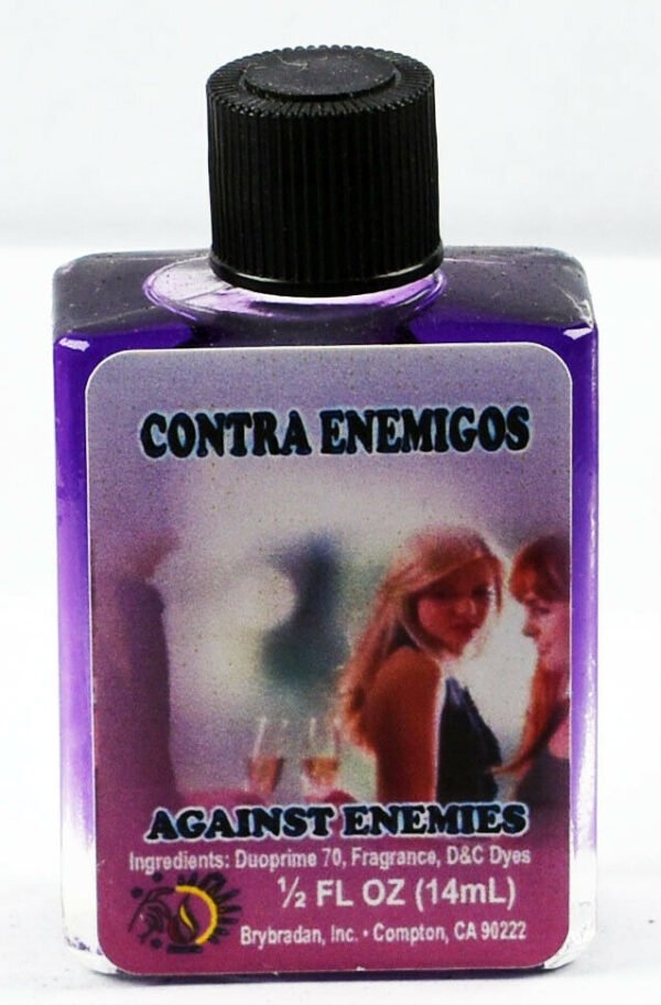 【Magic Oil】BRYBRADAN Against Enemies Oil / Contra Enemigos Aceite - ½ FL.OZ. (14.7 ML)